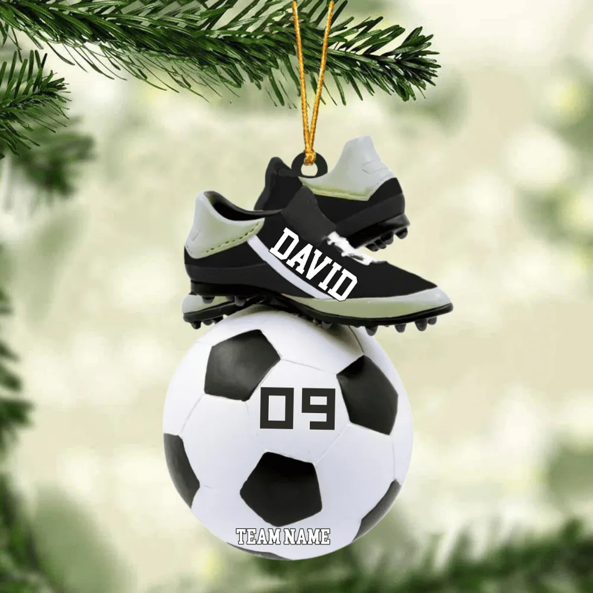 2022 Personalized Soccer Christmas Ornament - Great Gift Idea For Soccer Players & Soccer Lovers