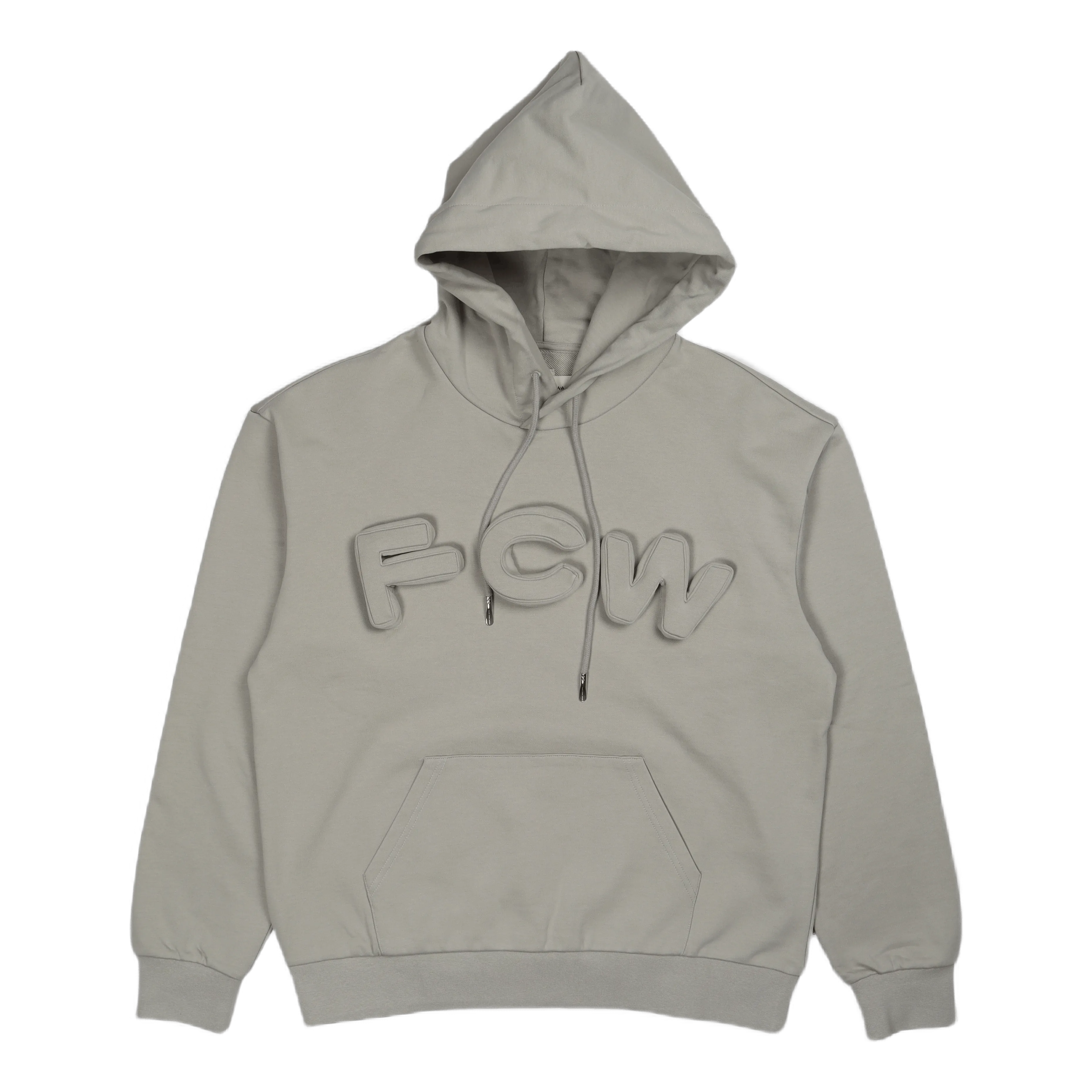 3d Logo Hoodie Grey