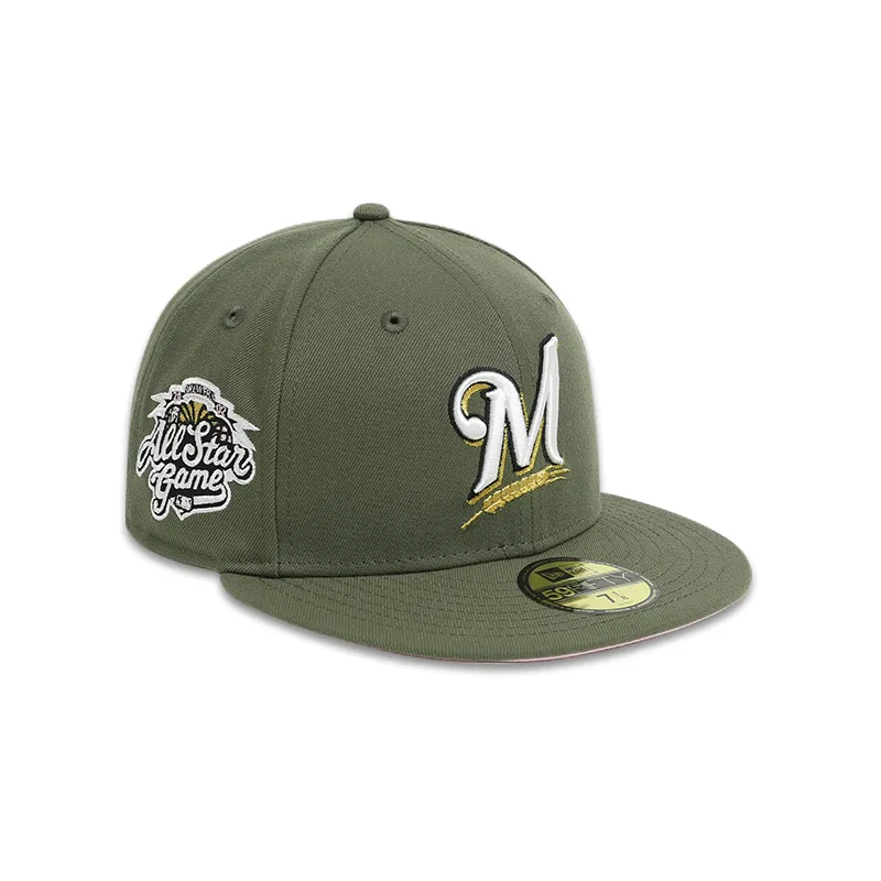 [70601804] 59FIFTY Milwaukee Brewers 02' ASG Patched Men's Fitted Hat