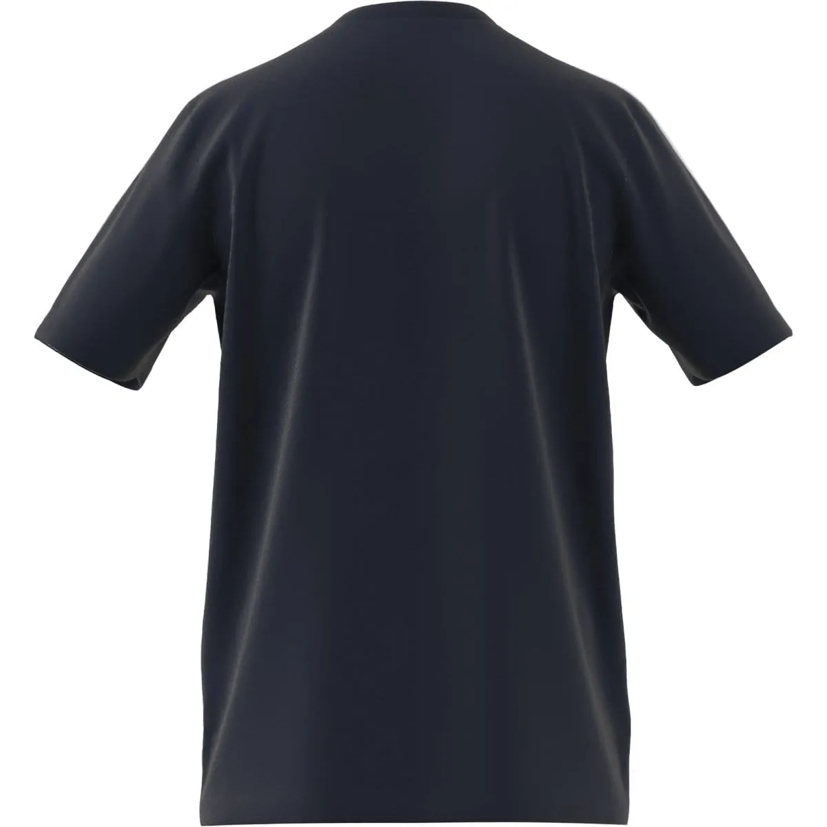 ADIDAS MEN'S ESSENTIALS 3-STRIPES NAVY TEE