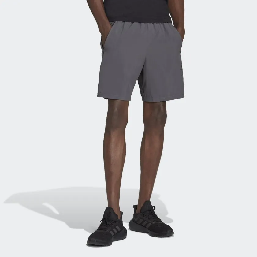 ADIDAS MEN'S TRAIN WOVEN 7 BLACK SHORTS