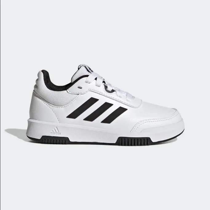 Adidas Tensaur Sport 2.0K GW6422 white-black boys' training sneakers 