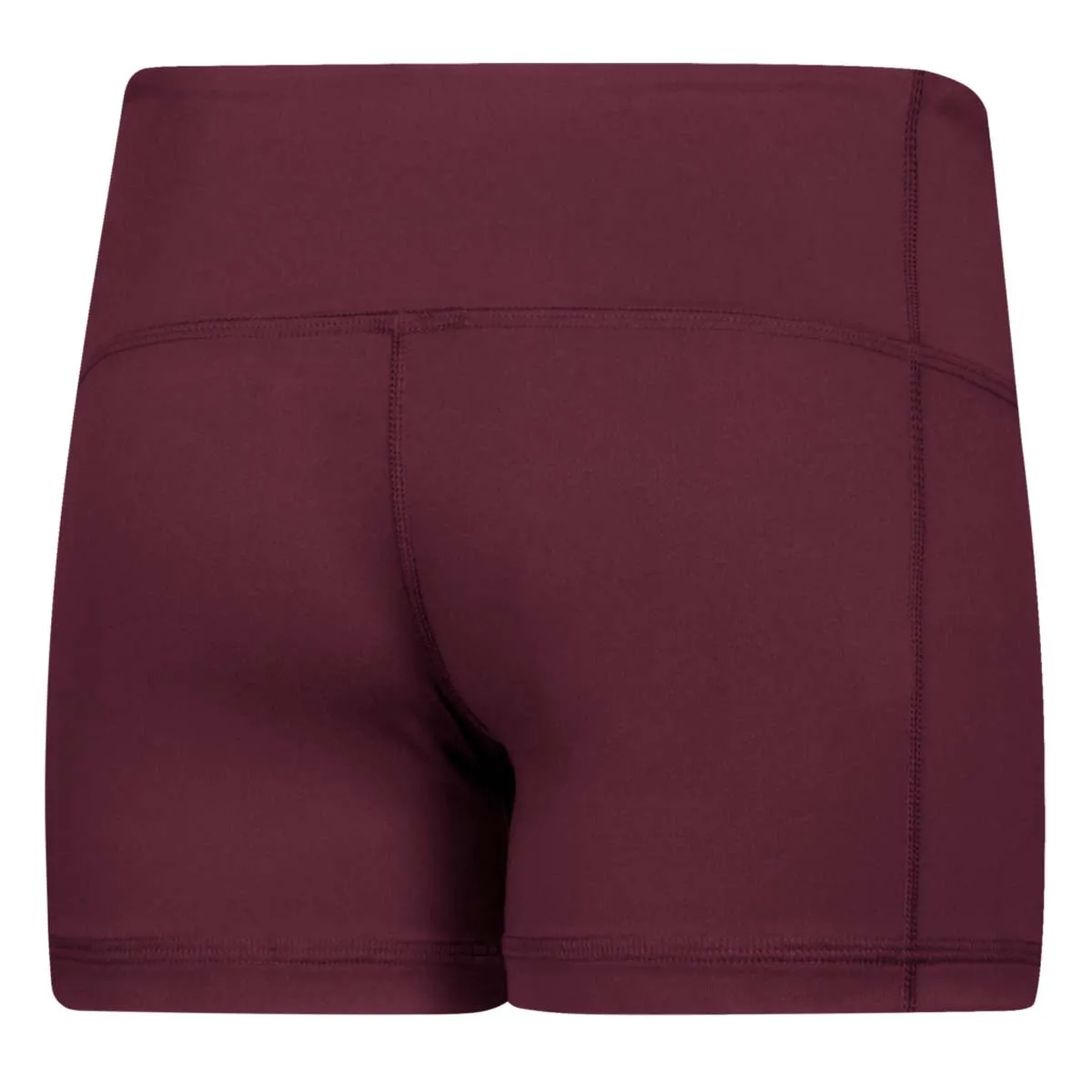 adidas Women's Maroon Techfit 4" Shorts