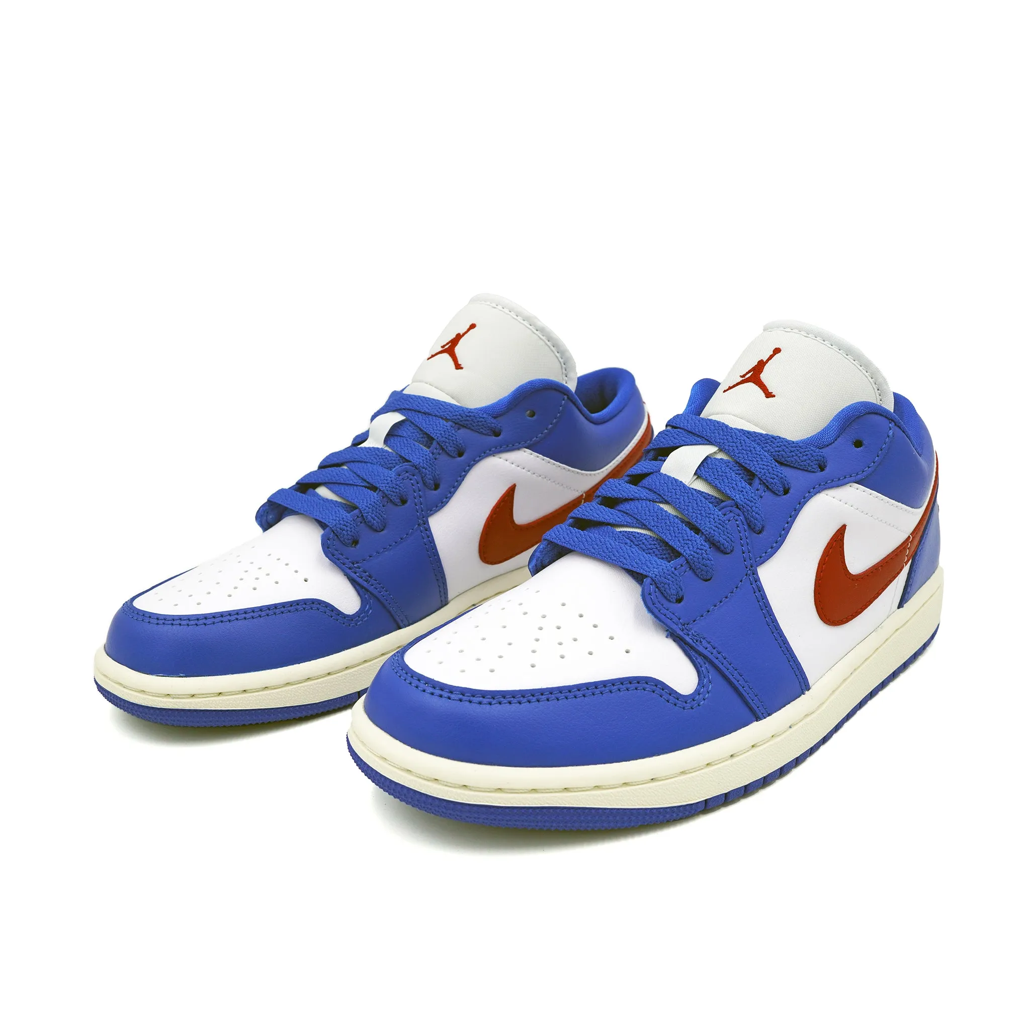 AIR JORDAN 1 LOW SPORT BLUE GYM RED (WOMEN'S)