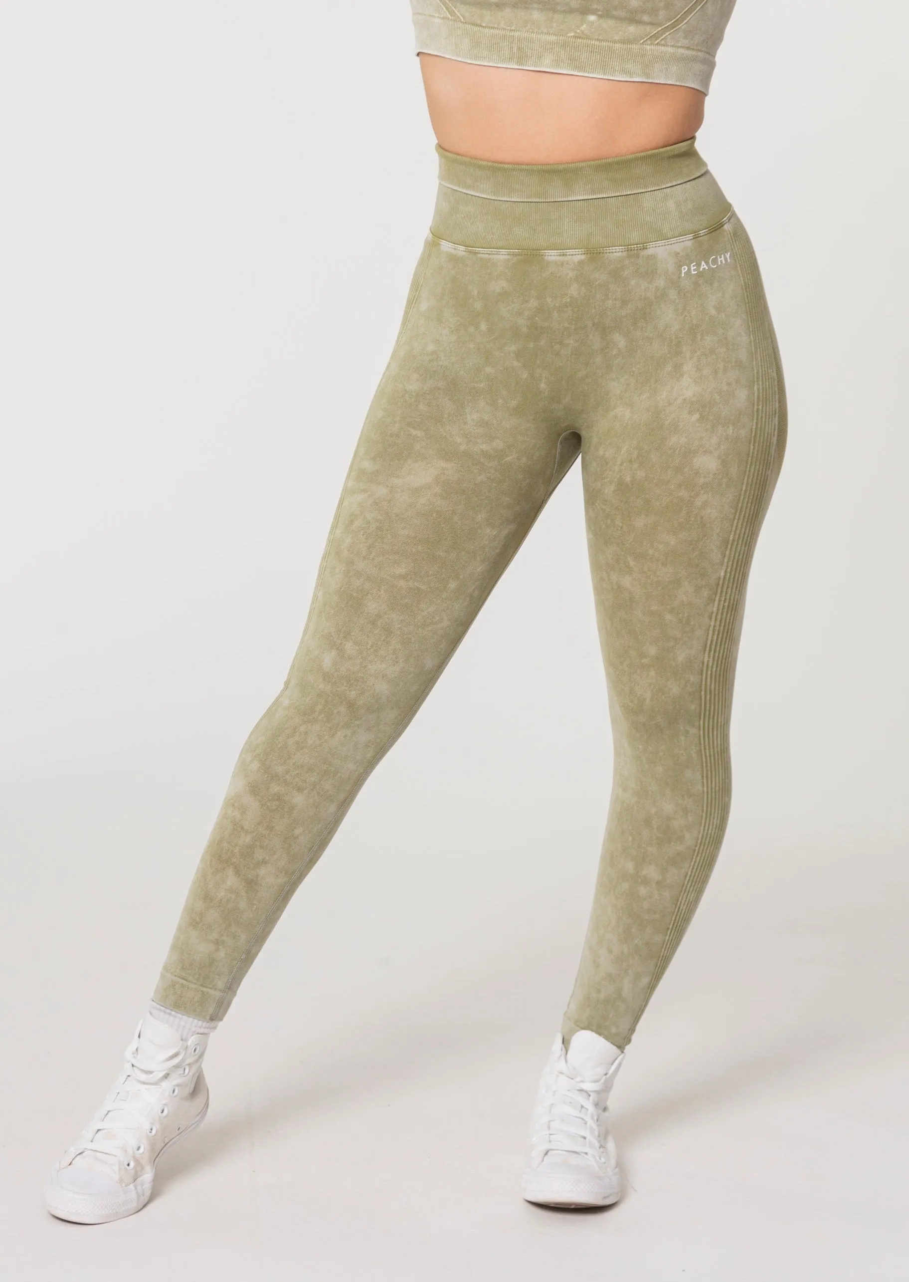 (BESCHREIBUNG BEACHTEN) Vision Scrunch Leggings (Acid Wash Edition) [LASTCHANCE]