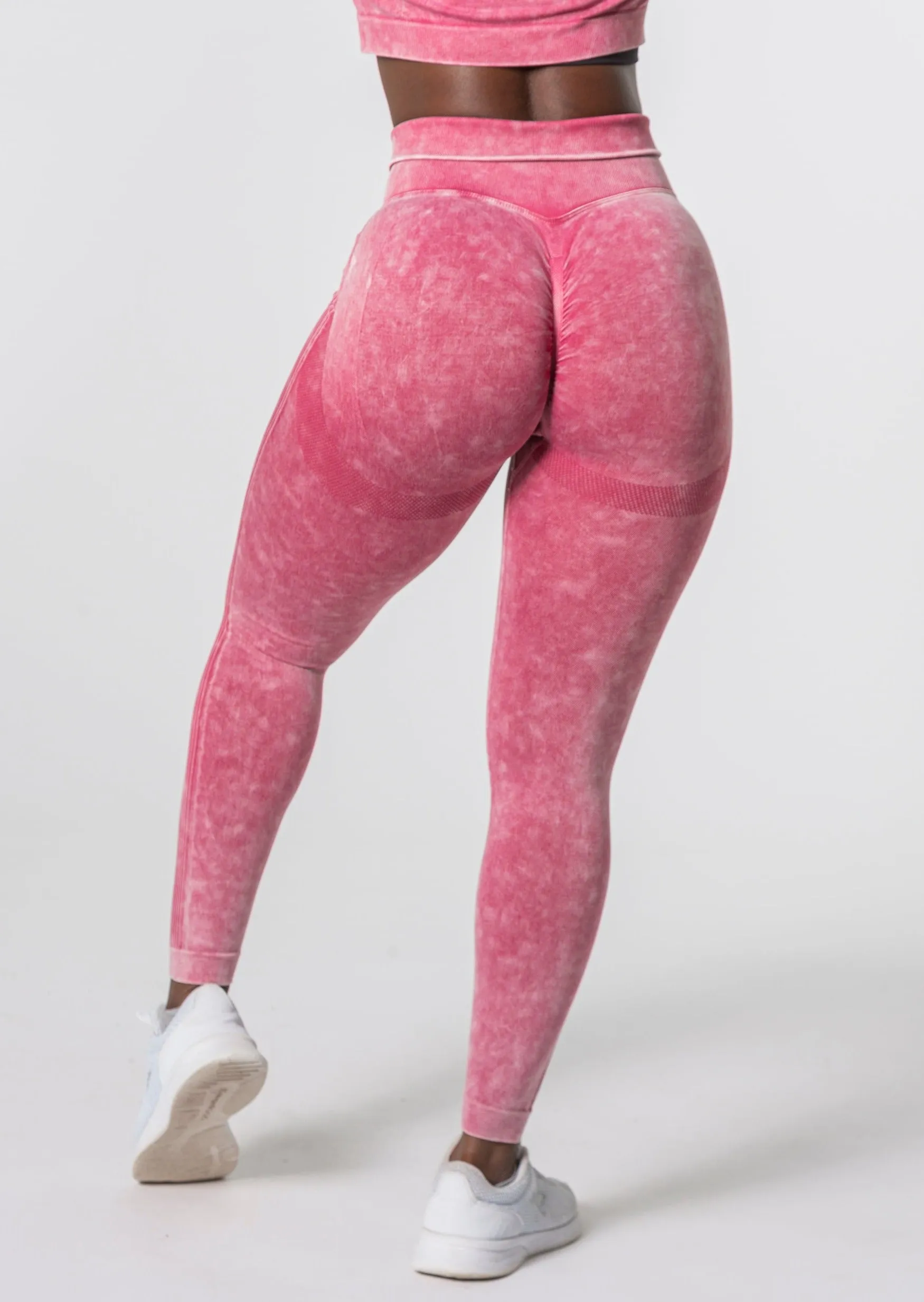 (BESCHREIBUNG BEACHTEN) Vision Scrunch Leggings (Acid Wash Edition) [LASTCHANCE]