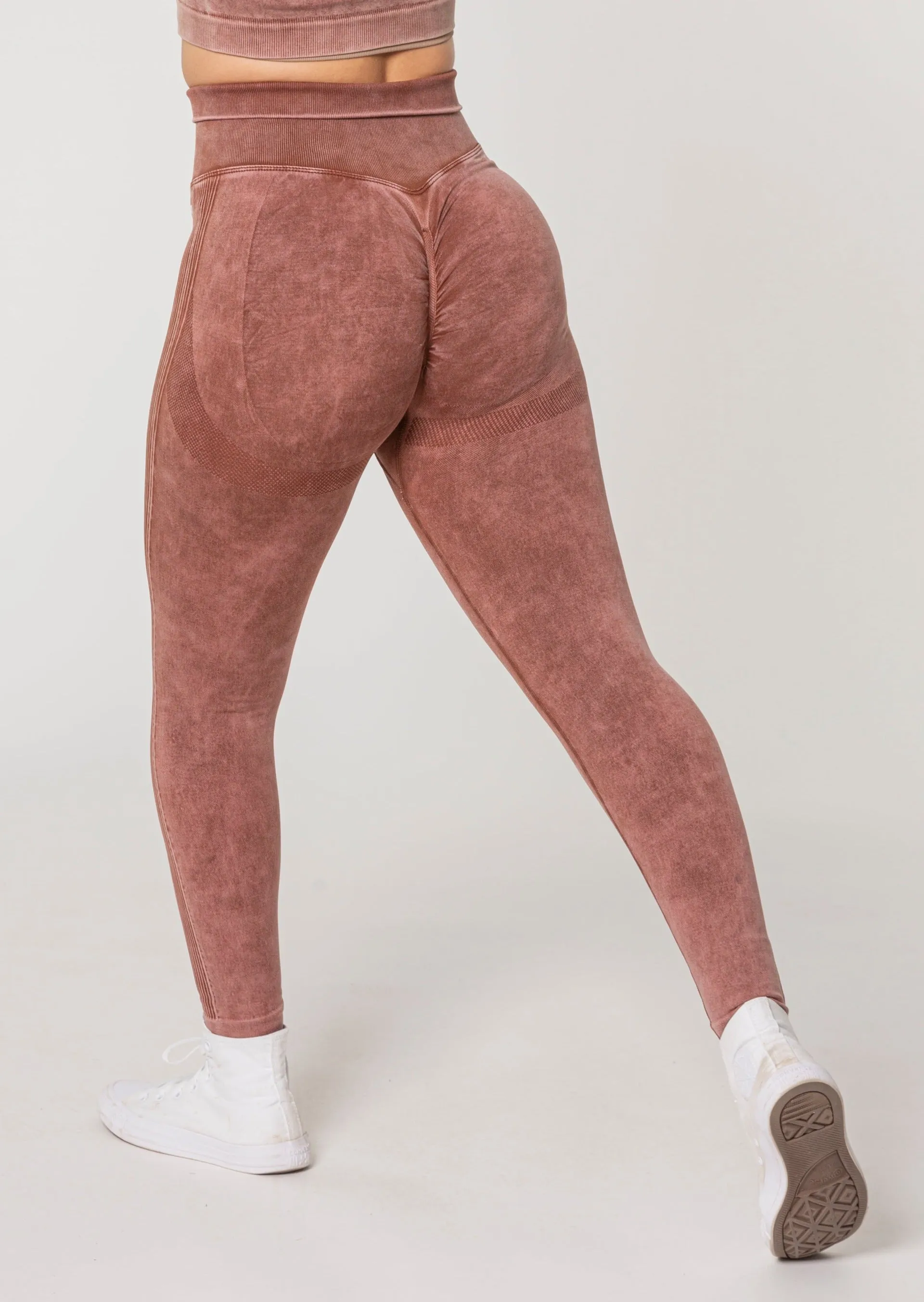 (BESCHREIBUNG BEACHTEN) Vision Scrunch Leggings (Acid Wash Edition) [LASTCHANCE]