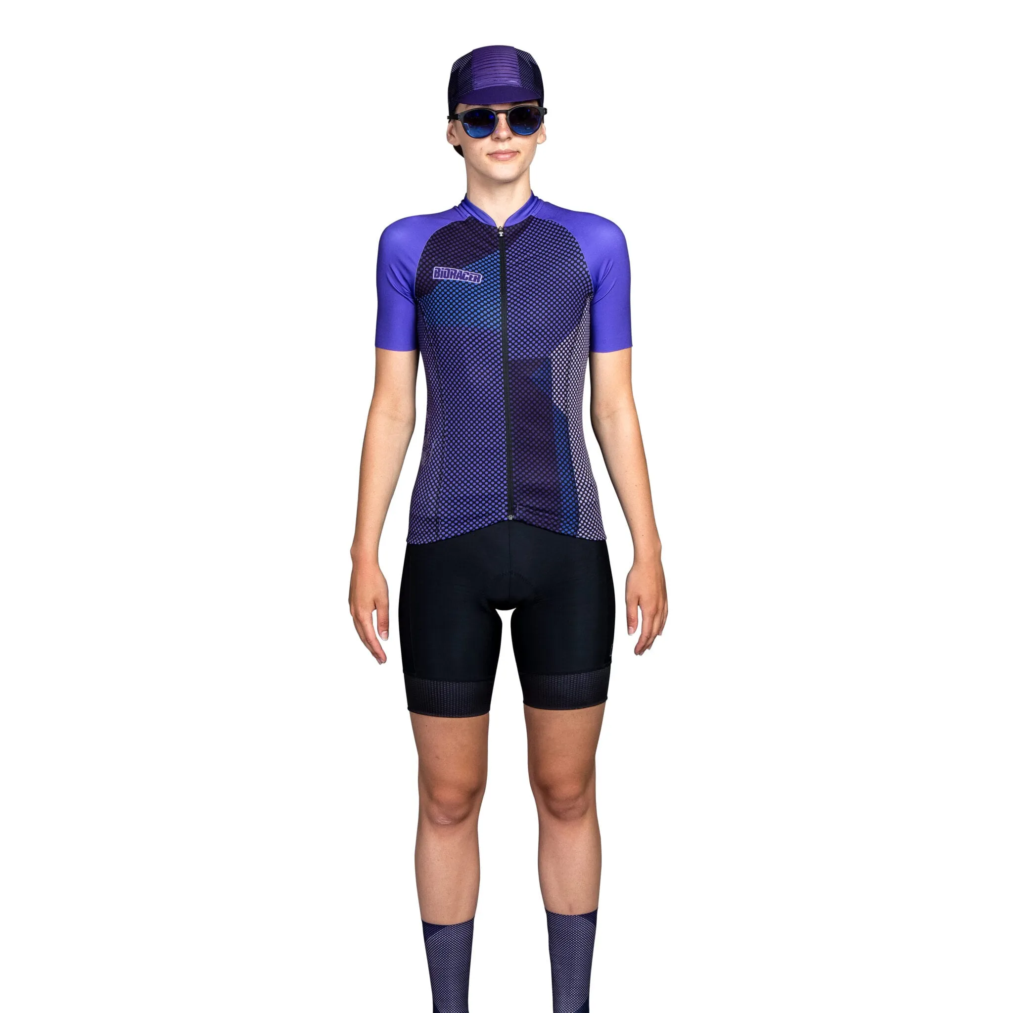 Bioracer Women's Vesper Jersey - Purple Blitzz