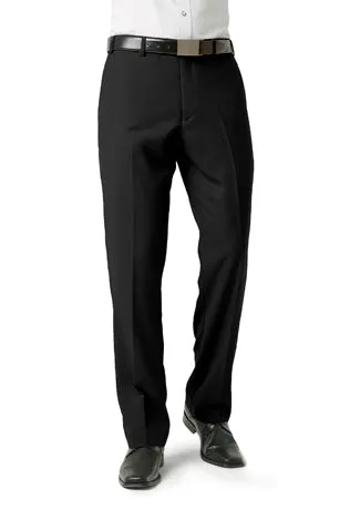 Biz Collection Mens Classic Flat Pant (BS29210)