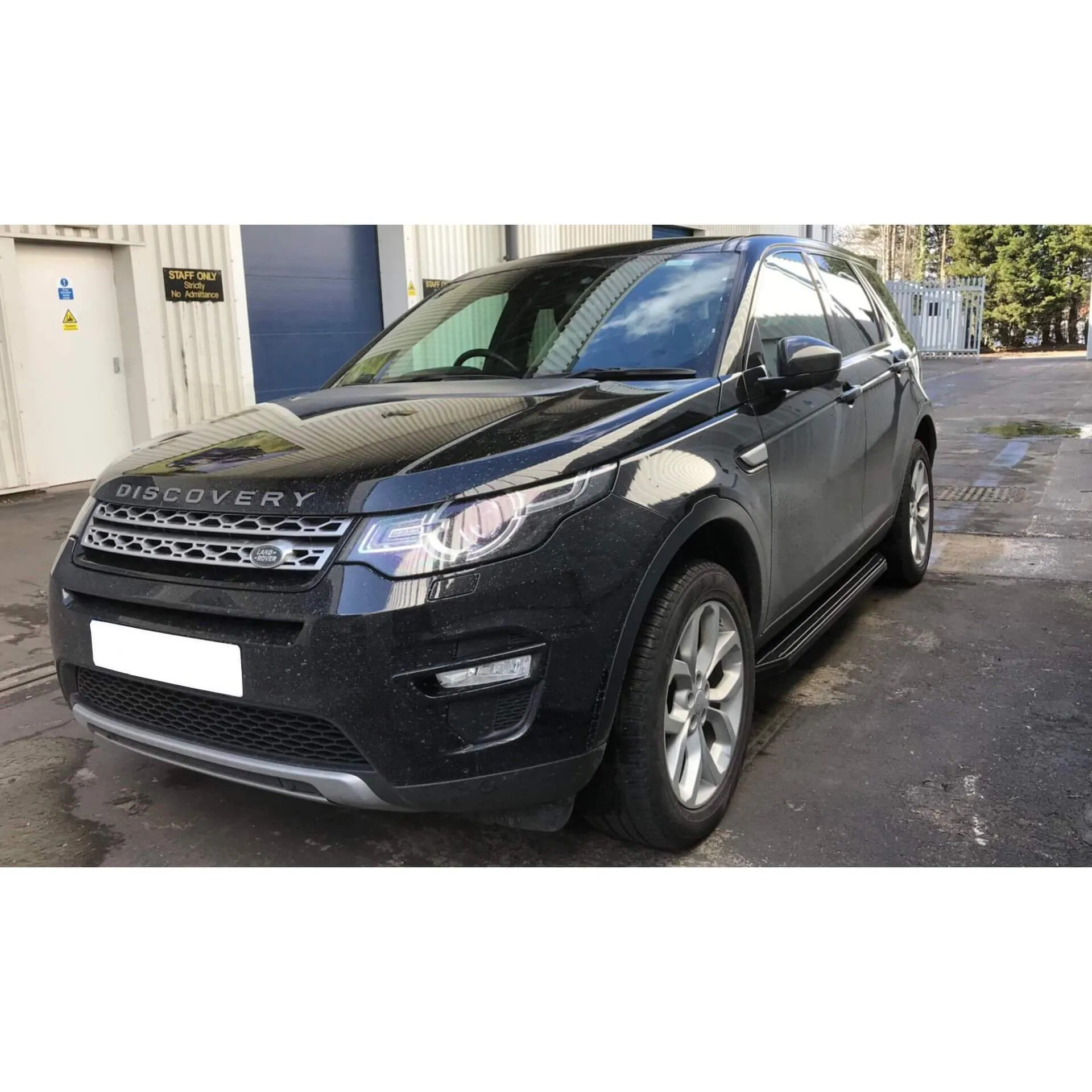 Black Raptor Side Steps Running Boards for Land Rover Discovery Sport 2019 