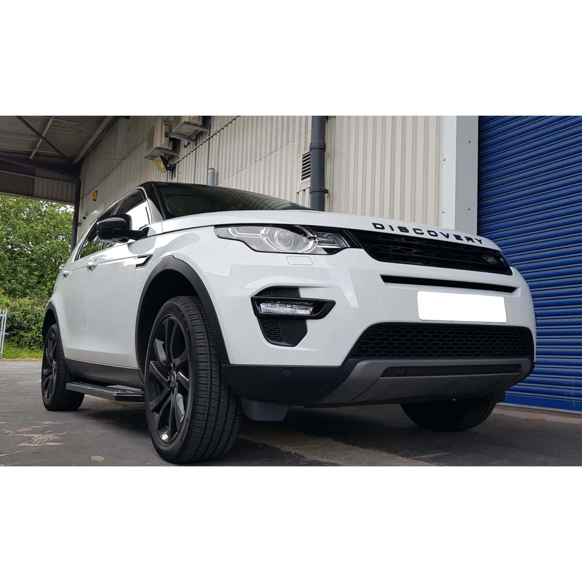 Black Raptor Side Steps Running Boards for Land Rover Discovery Sport 2019 