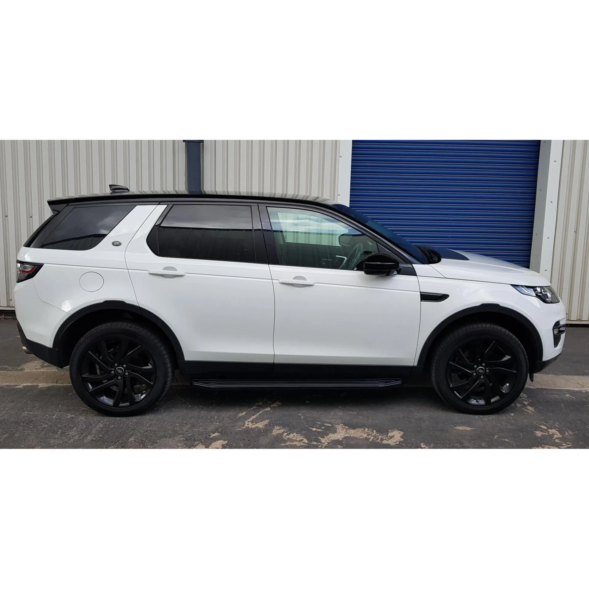 Black Raptor Side Steps Running Boards for Land Rover Discovery Sport 2019 