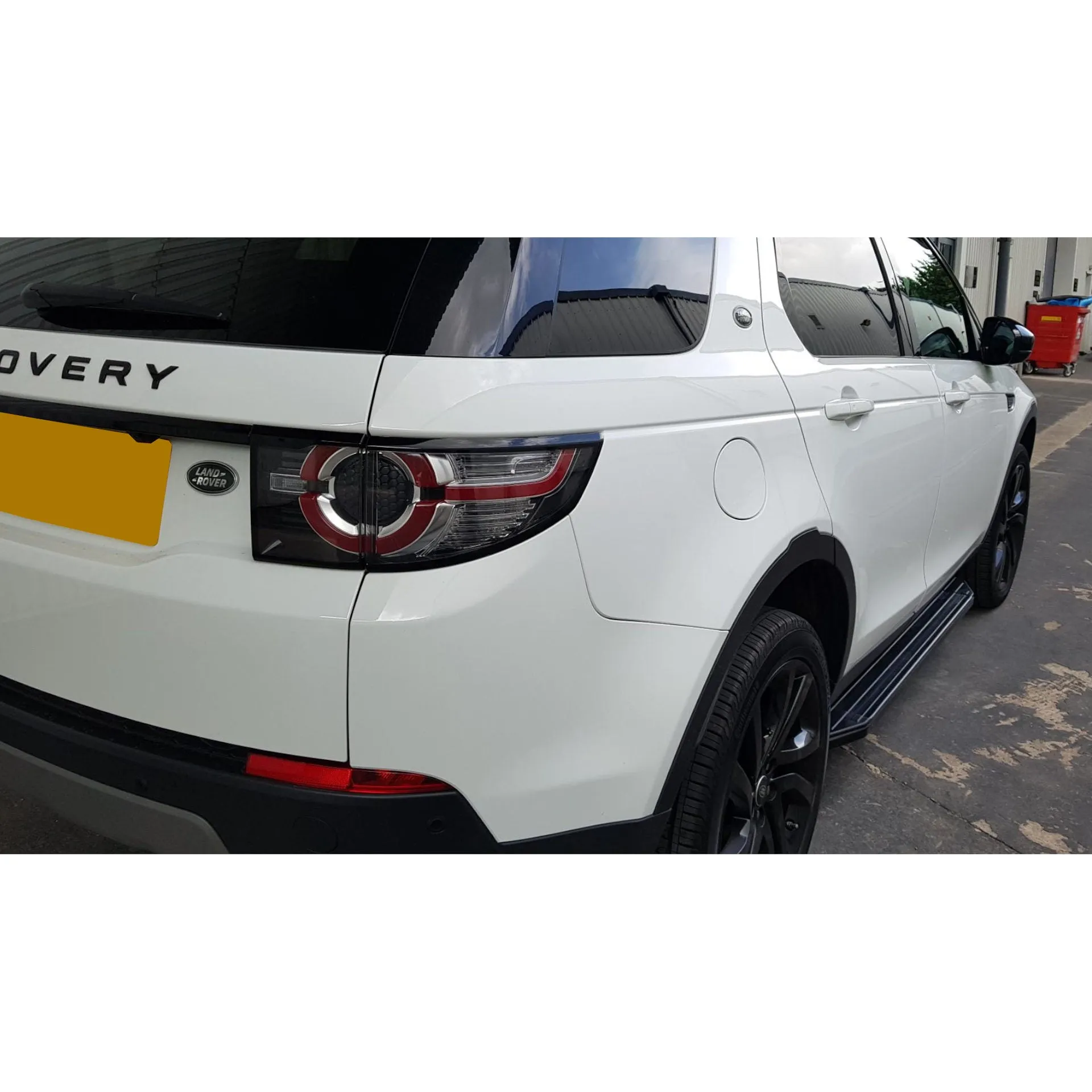 Black Raptor Side Steps Running Boards for Land Rover Discovery Sport 2019 