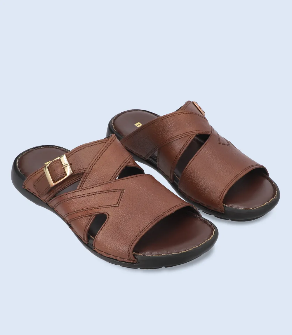 BM5485-TAN-Men Slipper