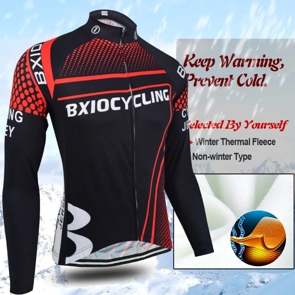 Brand Winter Thermal Fleece Cycling Clothing Sets Pro Jersey Skinsuit