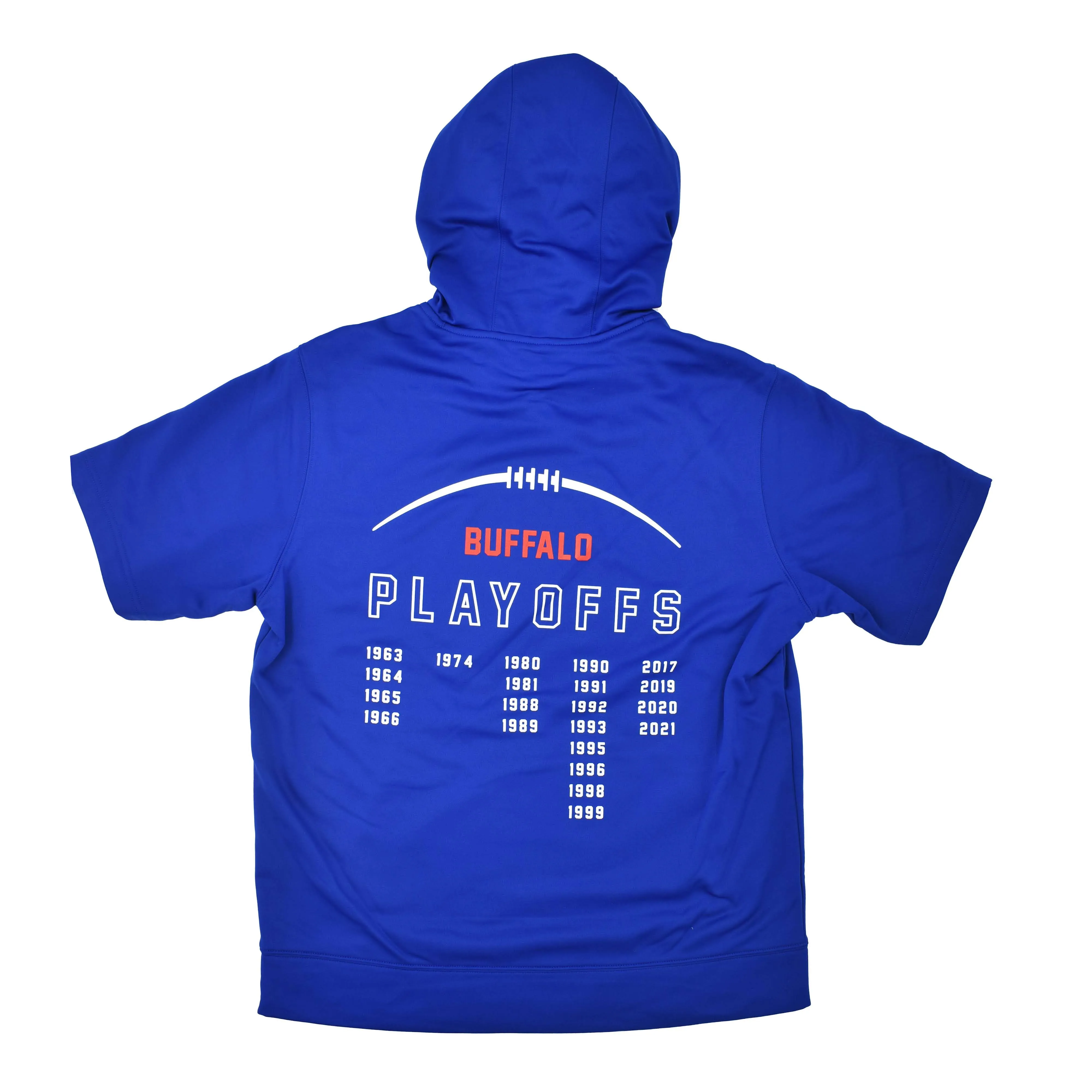 Buffalo 2021 Playoffs Short Sleeve Hoodie