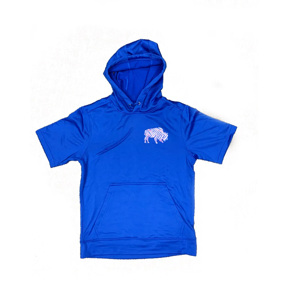 Buffalo 2021 Playoffs Short Sleeve Hoodie