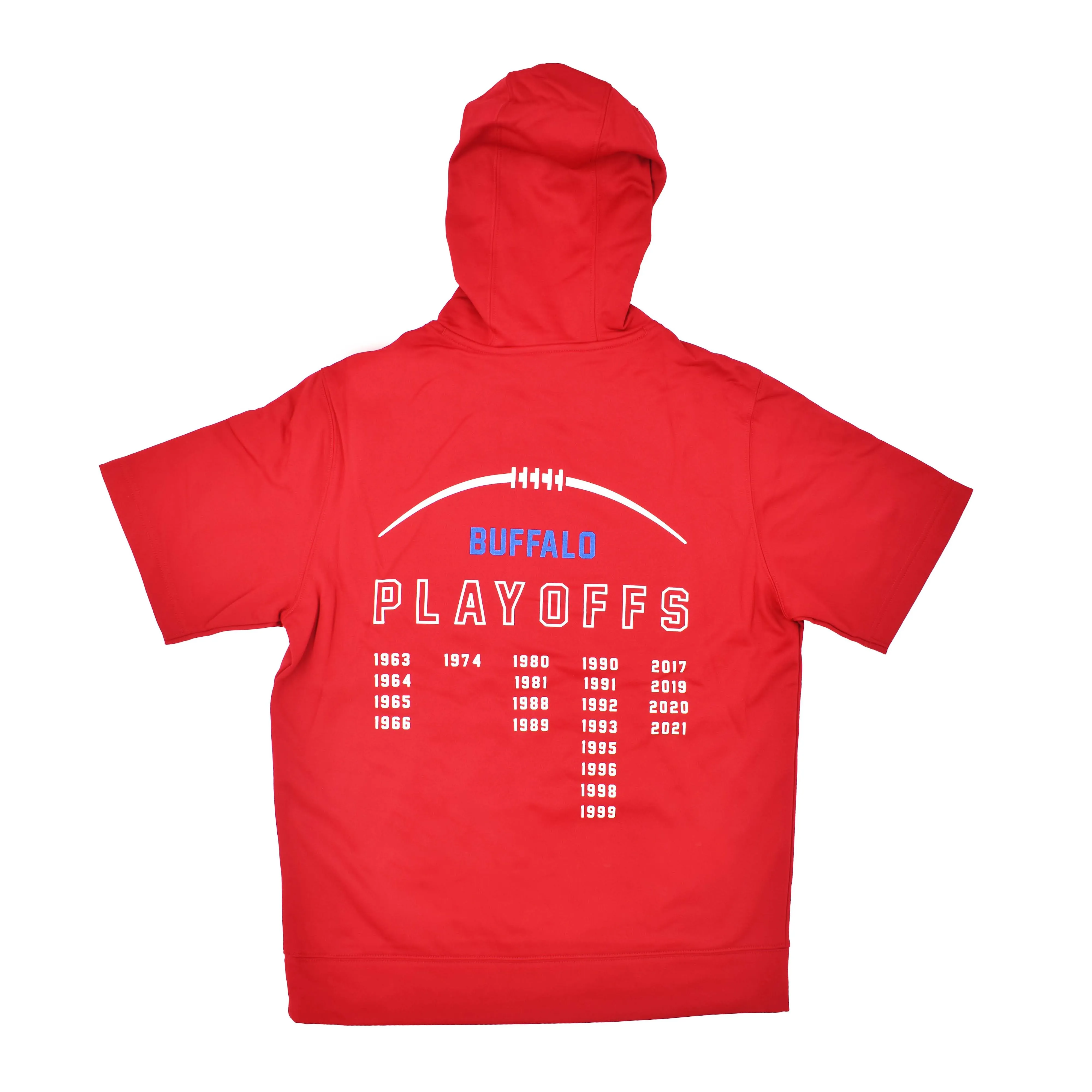 Buffalo 2021 Playoffs Short Sleeve Hoodie