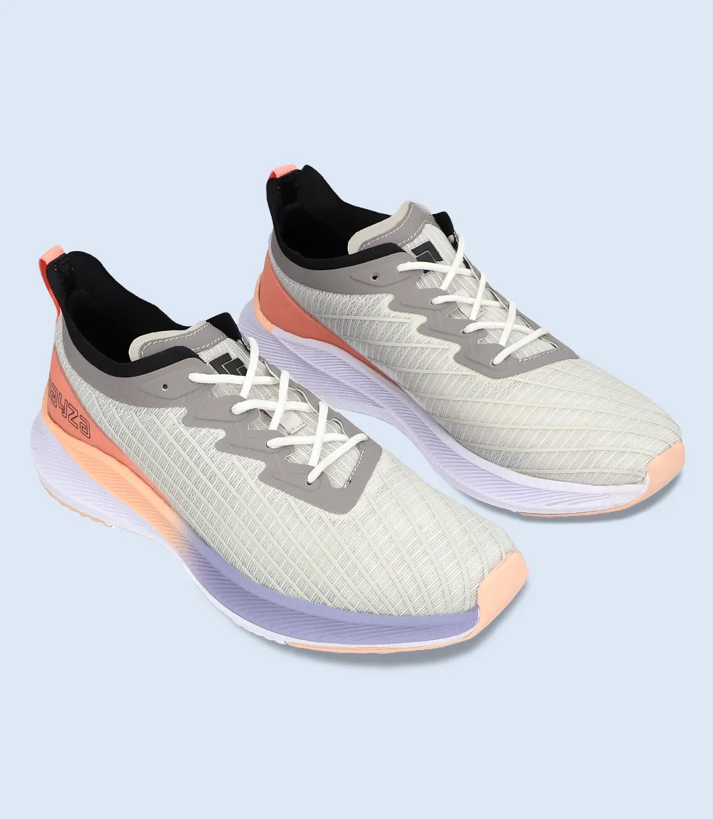 BW6944-GREY/ORNGE-Women Sports Shoes