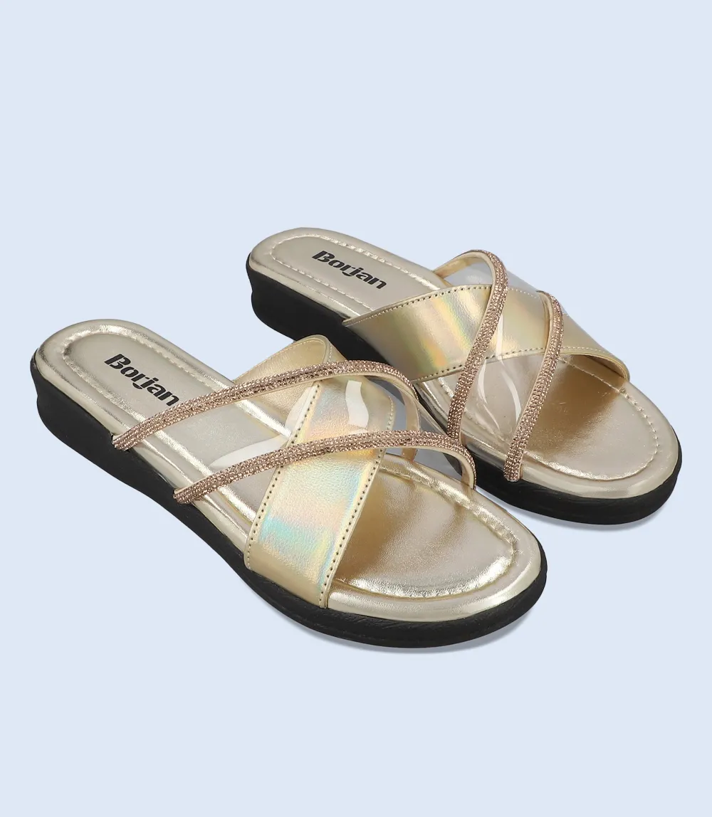 BW9200-GOLDEN-Women Slipper