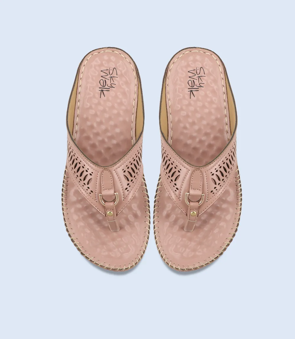 BW9852-PINK-Women Comfort Chappal