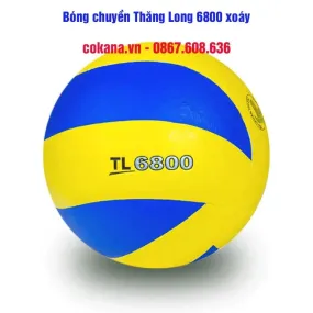 Bóng chuyền Thăng Long 6800 Da PU Hàn Quốc Xoáy