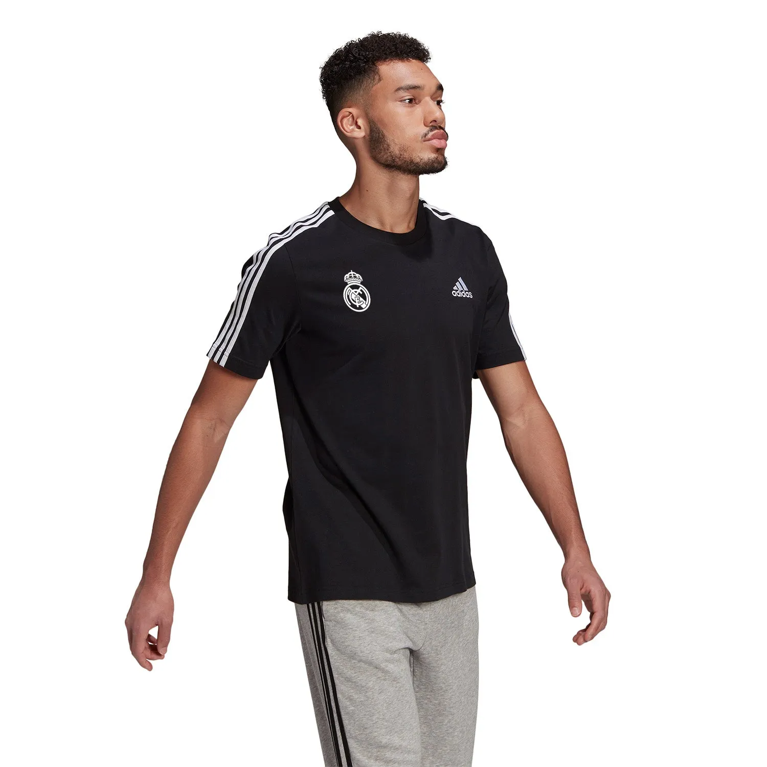 Camiseta Hombre Entrenamiento TTS Negra adidas