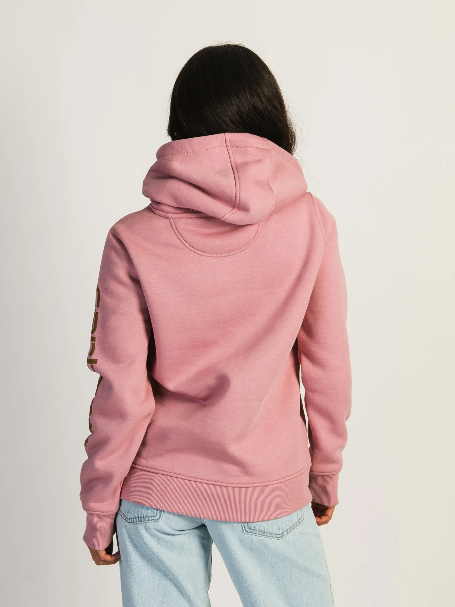 CARHARTT LOGO SLV PULLOVER HOODIE