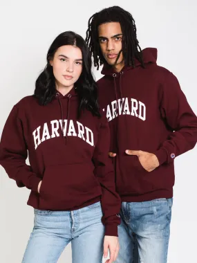 CHAMPION ECO POWERBLEND HARVARD UNIVERSITY HOODIE - CLEARANCE