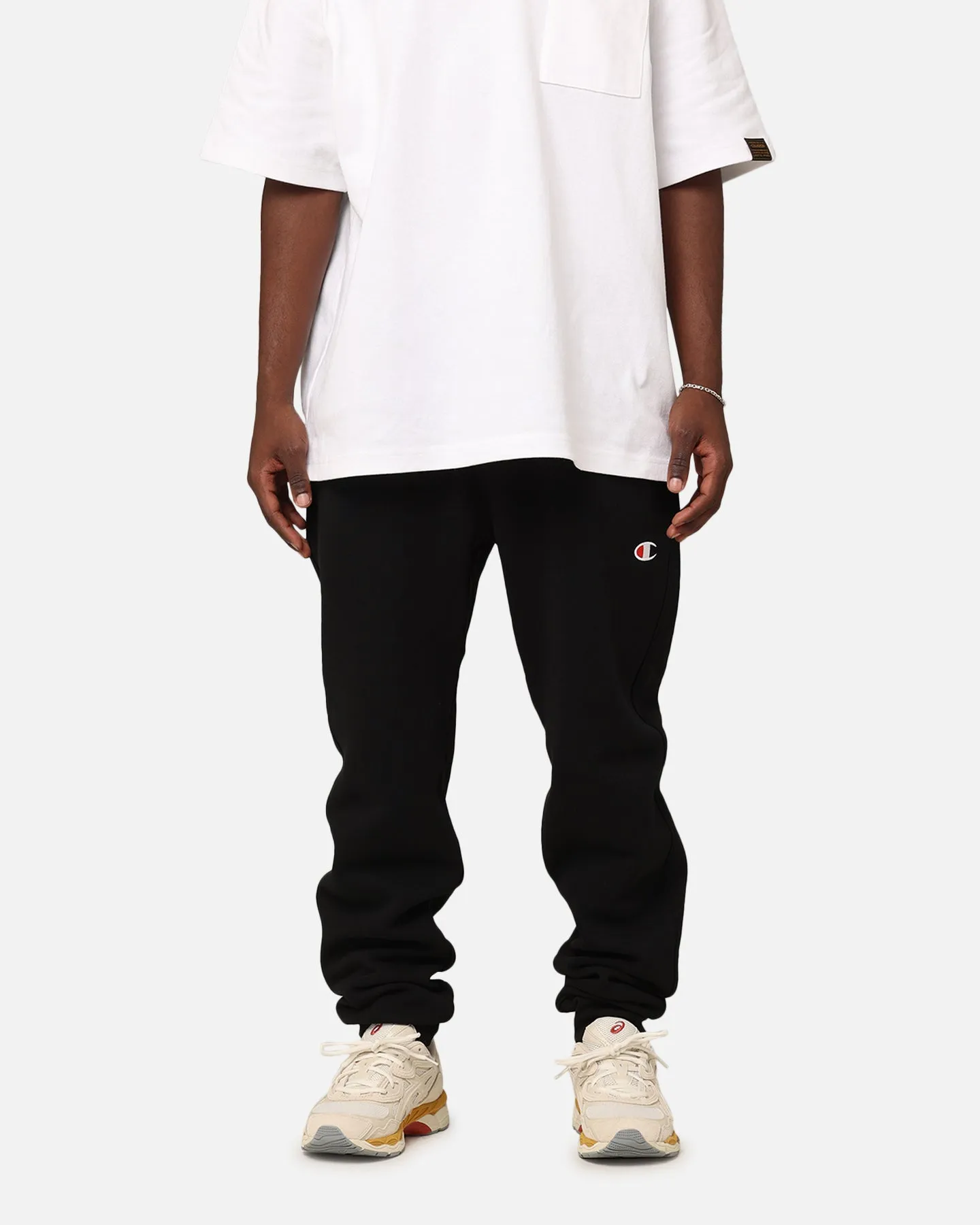 Champion Reverse Weave Small C Jogger Black