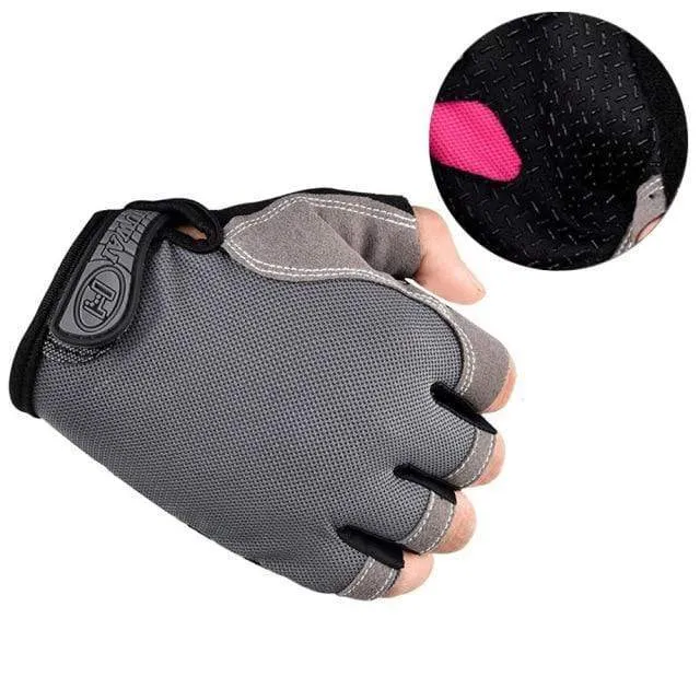 Cycling Gloves Non-Slip Quick Drying Men Women Half Finger Bike Gloves  Breathable Summer Mountain Bike Sports Gloves L XL Code