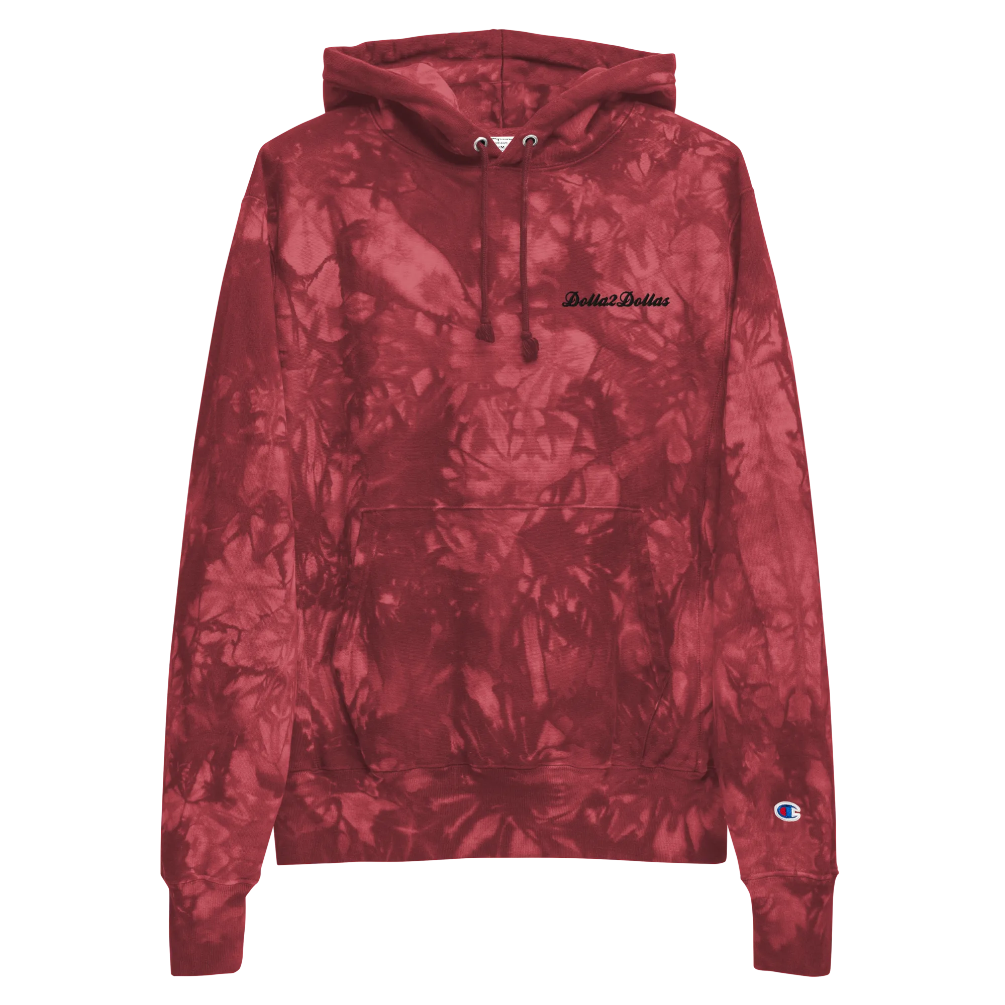 D2D | Champion Collab Tie-Dye Hoodie