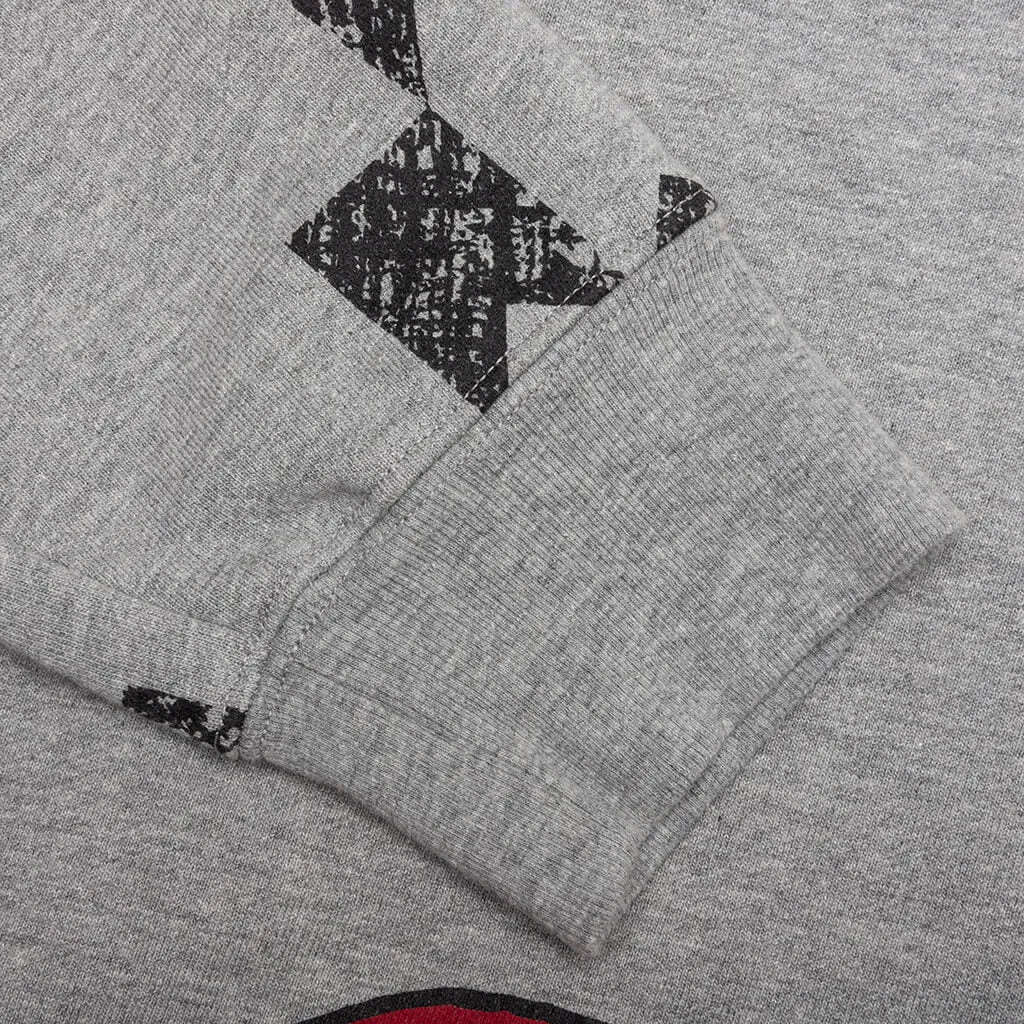 Doodle Hoodie - Heather Grey