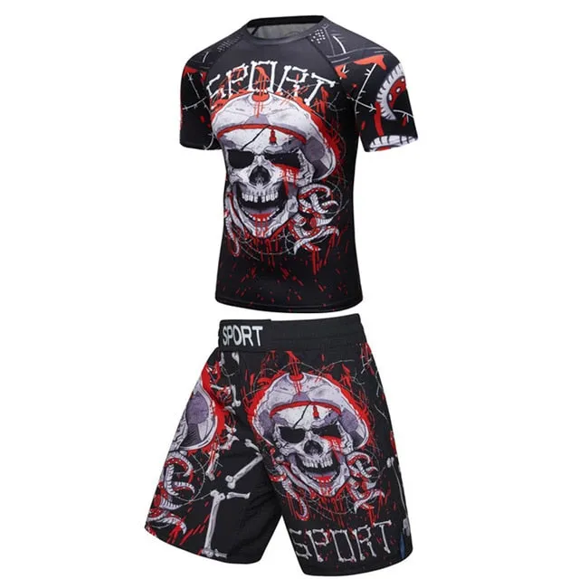 Skull 'Kraken' Elite Fight Shorts