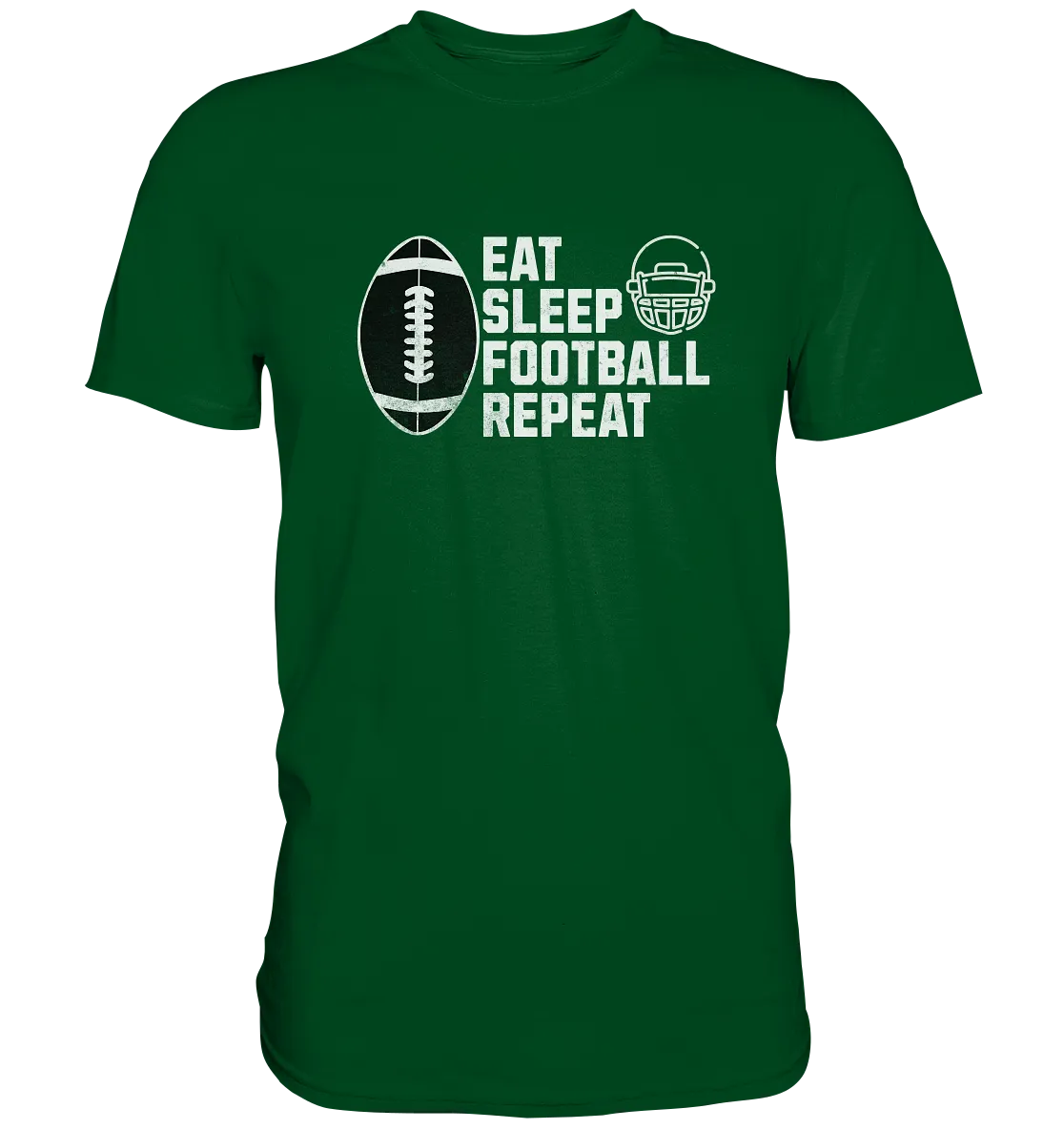 Eat Sleep Football Repeat - Premium Shirt