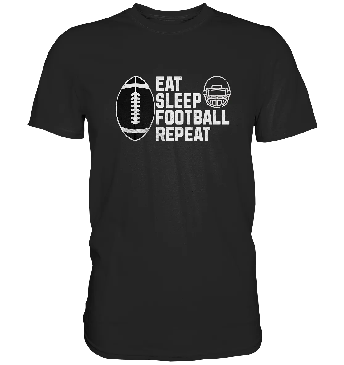 Eat Sleep Football Repeat - Premium Shirt