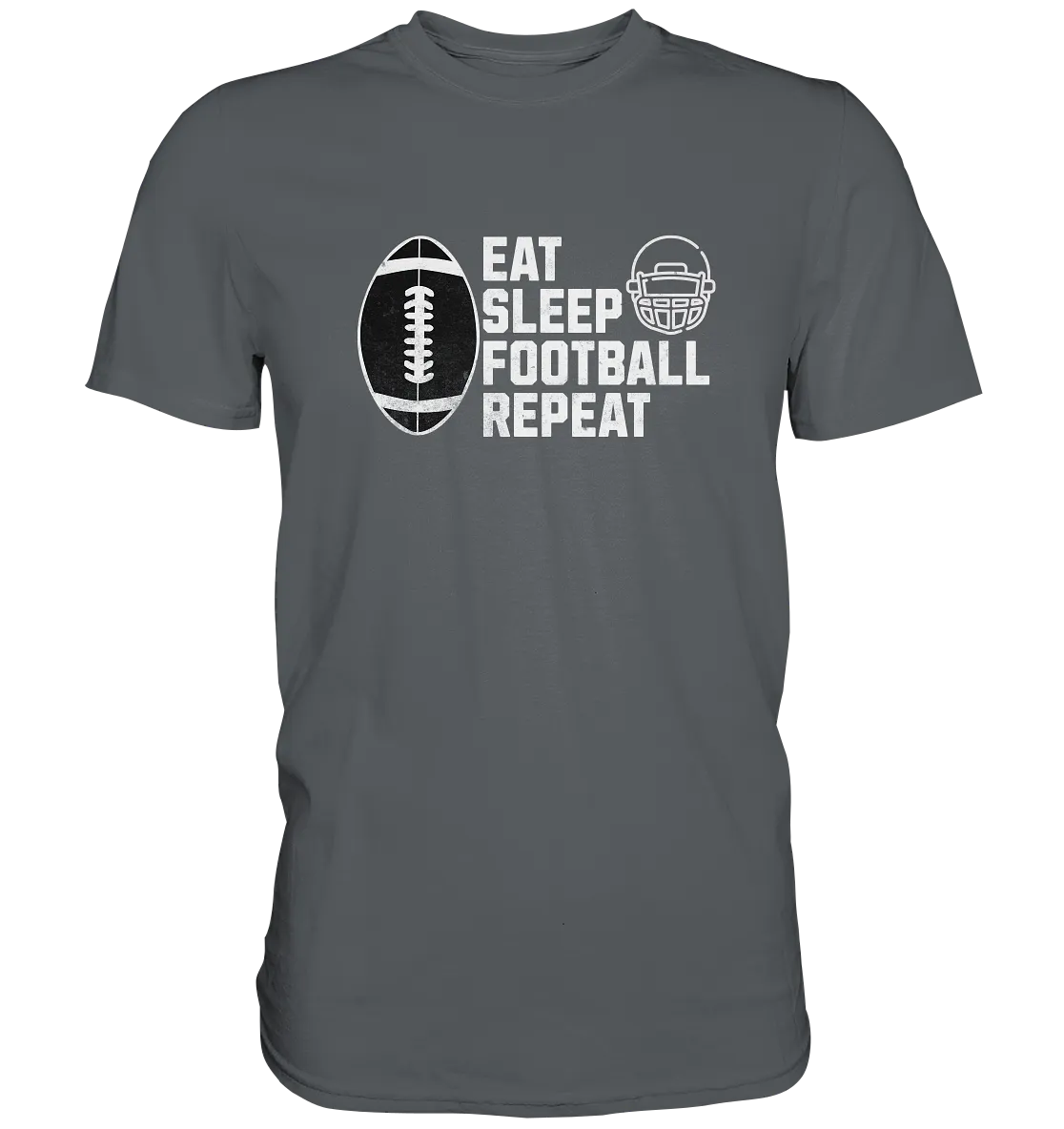 Eat Sleep Football Repeat - Premium Shirt