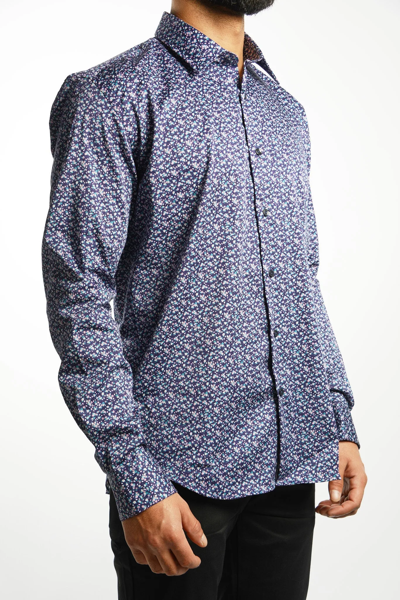 EURO SATEEN LS SPORT SHIRT