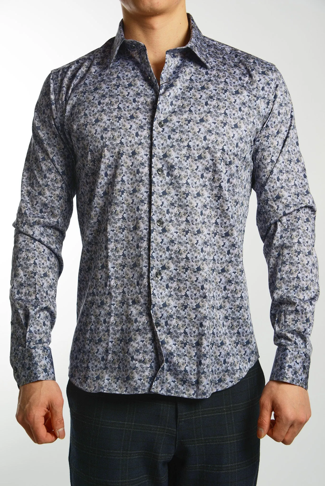 EURO SATEEN LS SPORT SHIRT