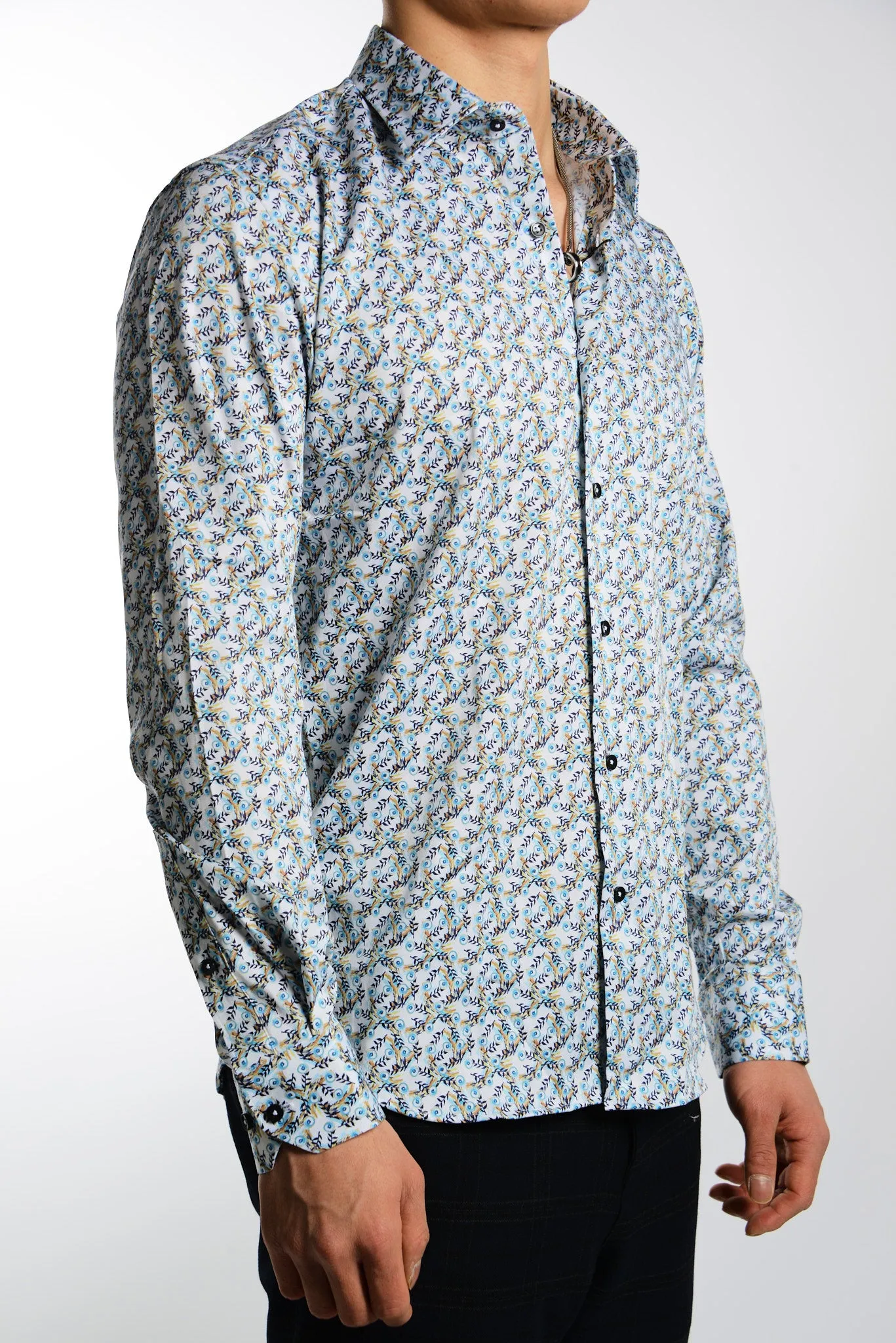 EURO SATEEN LS SPORT SHIRT