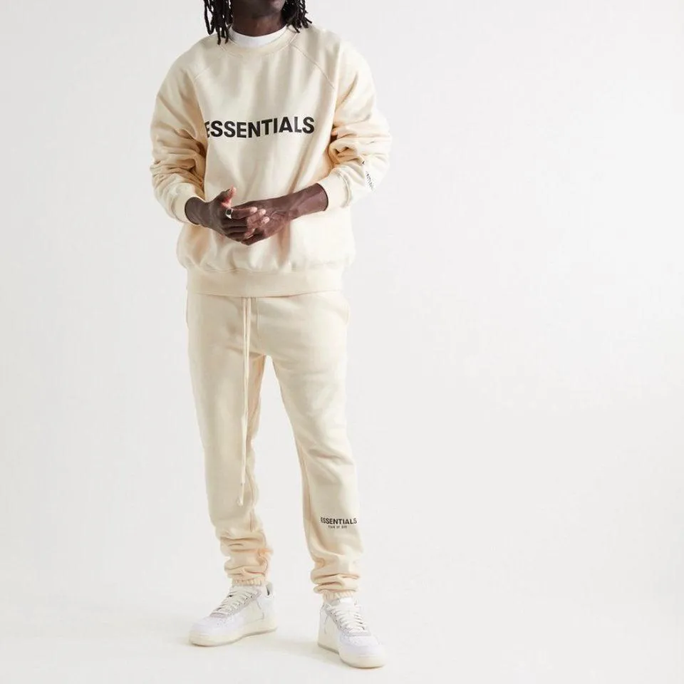 Fear Of God Essentials Sweatpants 'Buttercream' SS21