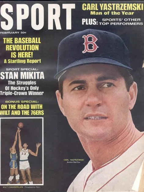 February 1968 SPORT Cover (Carl Yastrzemski, Boston Red Sox)