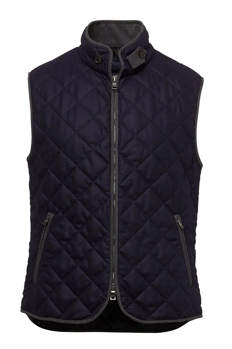 Flannel Quilted Vest