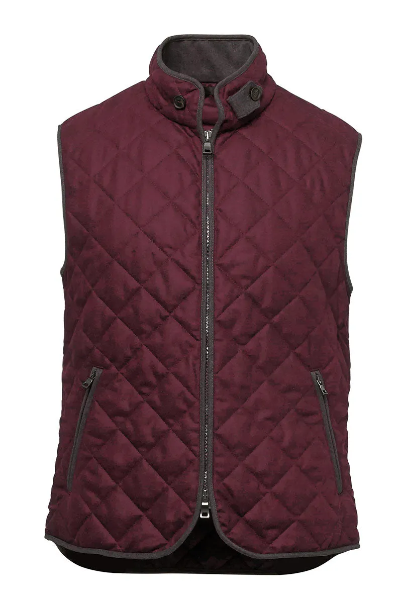 Flannel Quilted Vest