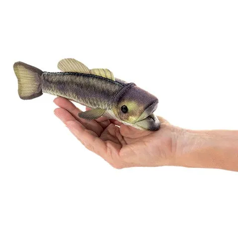 Folkmanis Largemouth Bass Finger Puppet