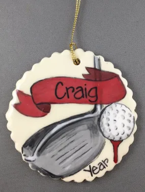 Golf Sport Ornament