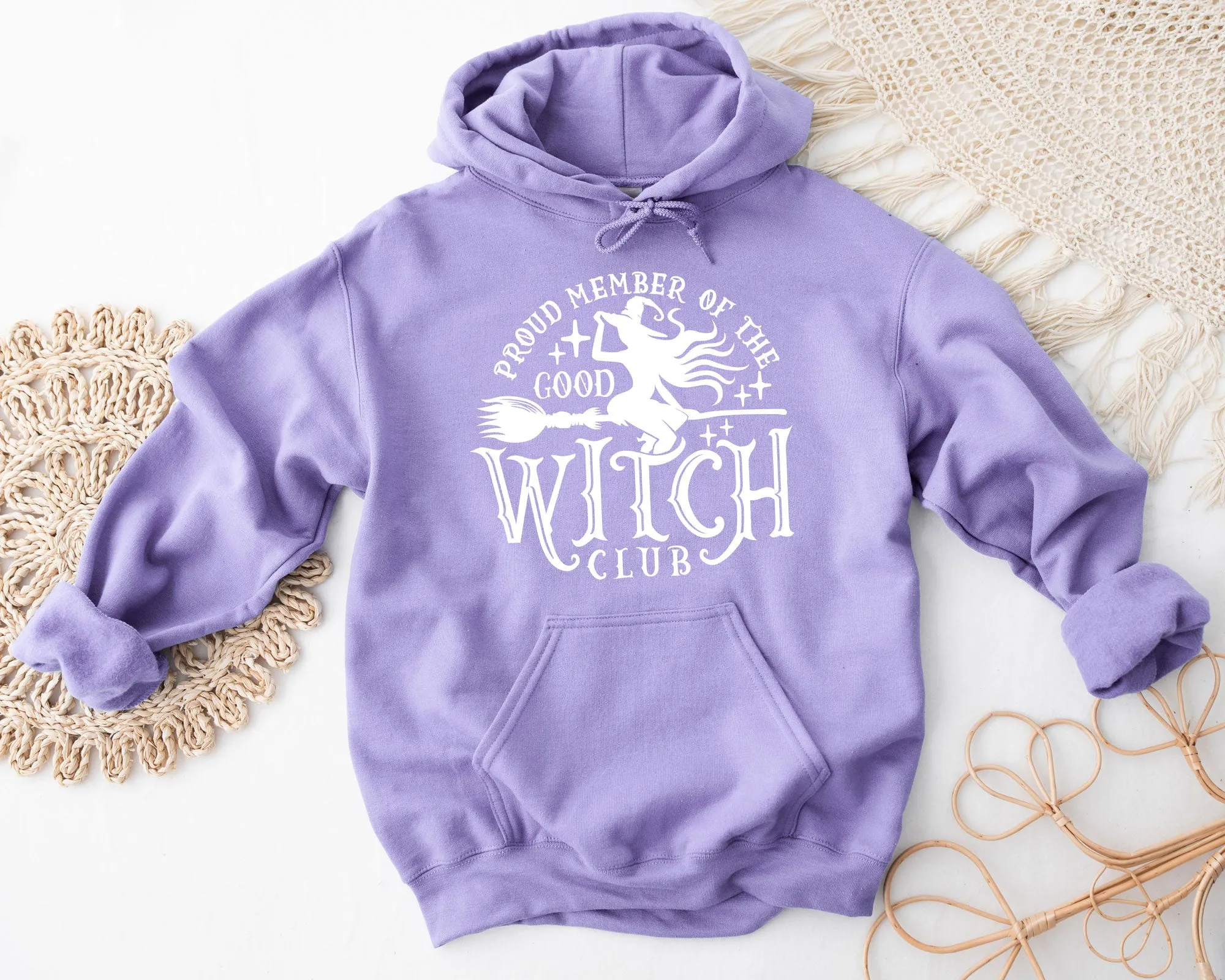 Good Witch Club Hoodies - light or dark artwork