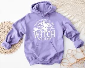 Good Witch Club Hoodies - light or dark artwork