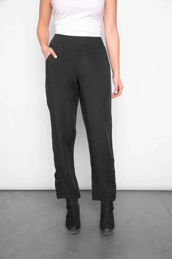 H. 30670S4 Ruched Ankle Pant