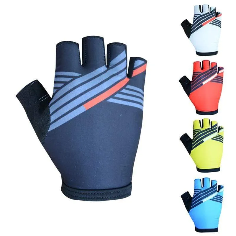 Half Finger ITALIA Cycling Gloves Mens Women Summer Sports Shockproof Bike Gloves Anti Slip MTB Bicycle Glove Guantes Ciclismo